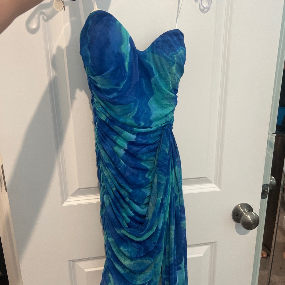 Beautiful blue dress and Elegant Blue Dress